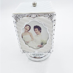 Customize  Sublimation Blank Music Box Custom Rotating Music Box Gifts