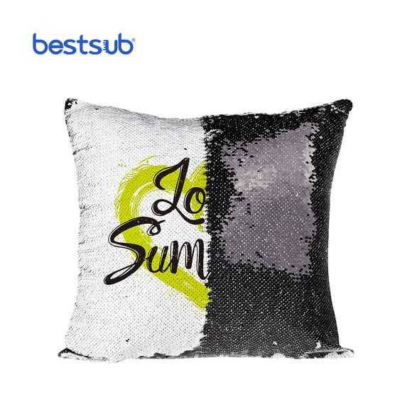 Flip Sequin Pillow Cover For White Sublimation Pillow